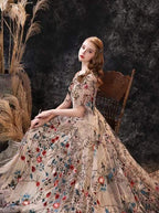 NumberSea Princess African Mermaid Wedding Dress Satin Sexy Flowers Bridal Dress