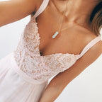 V-neck Chiffon Long Long Prom Dresses, Sleeveless Evening Dress