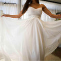 NumberSea Sexy Summer Wedding Dress Lace Appliqued