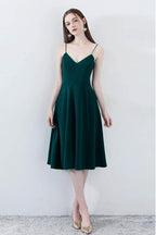 Simple Chic Homecoming Dress V-neck with Straps