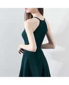 Slim Aline Short Party Dress Homecoming Dresses Halter