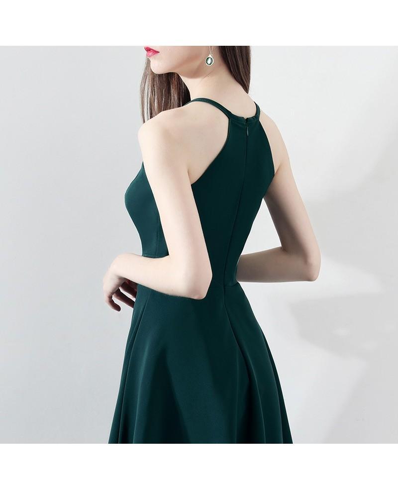Slim Aline Short Party Dress Homecoming Dresses Halter