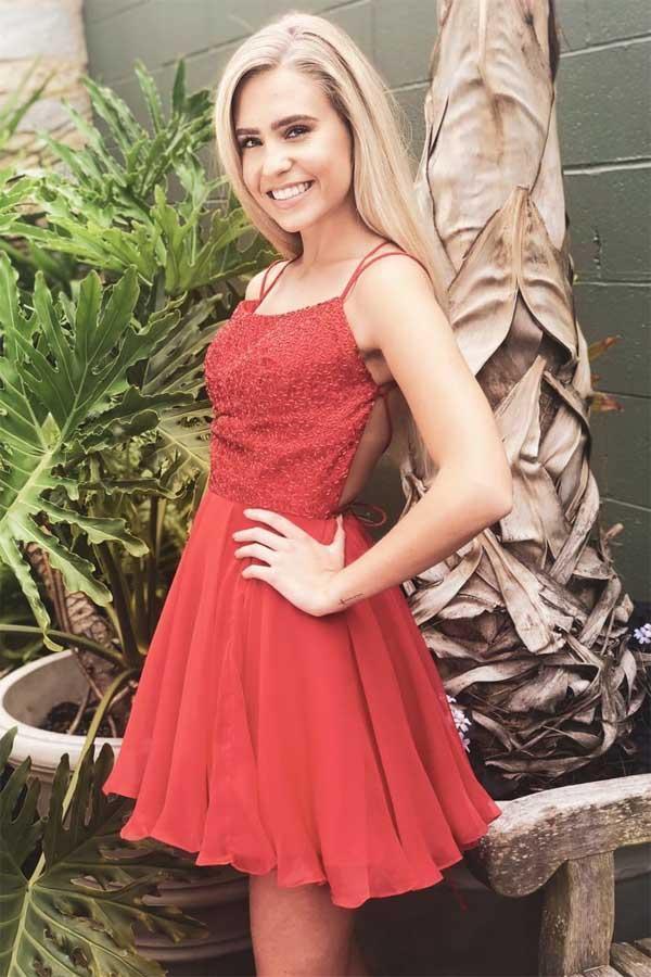 Sparkle Beading Short Prom Dress Homecoming Dress