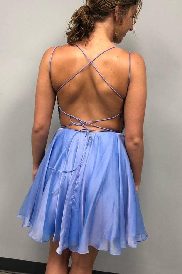 Sparkle Beading Short Prom Dress Homecoming Dress