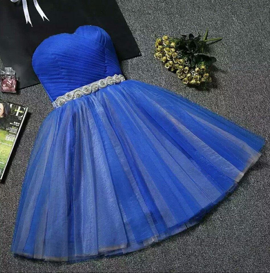 Strapless Sweetheart Neck Homecoming Dress Short Prom Dresses