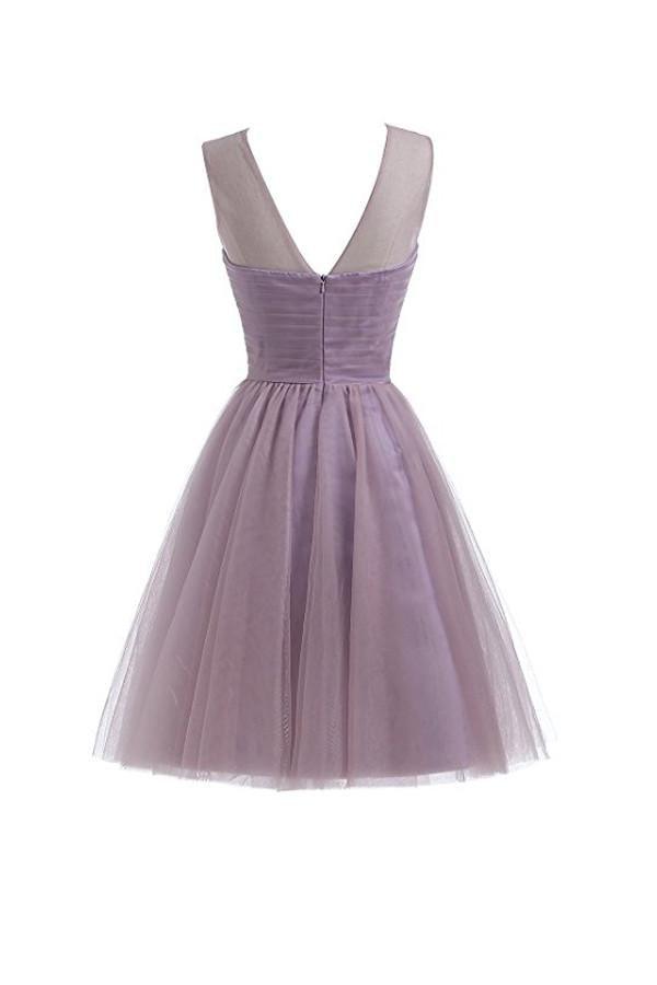 Sweetheart Tulle Light Homecoming Dresses Short Prom Dresses