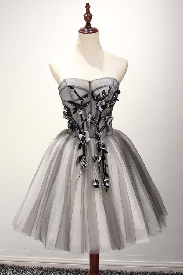 Tulle Short Prom Dress Homecoming Dress Coktail Dress