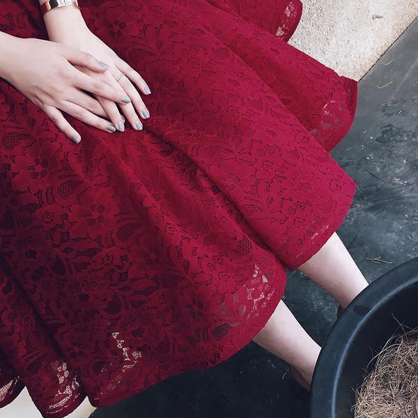 V Neck Half Sleeves  Lace Homecoming Dress Short Prom Dress