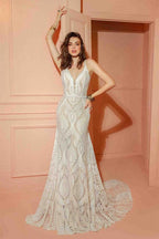 Numbersea Willowby Bohemian Lace Wedding Dress Real Photo